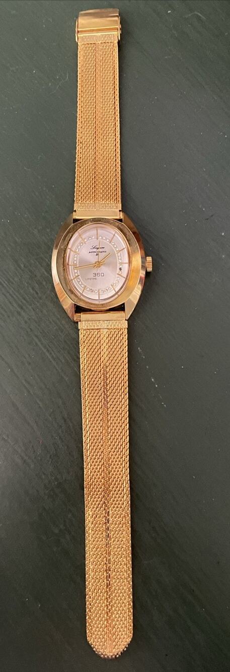 Vintage Mens Swiss Longines Astromatic 35 Jewel Swiss Watch Oval Analog Untested